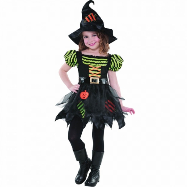 Pumpkin Patch Witch 9-11 Years Costume