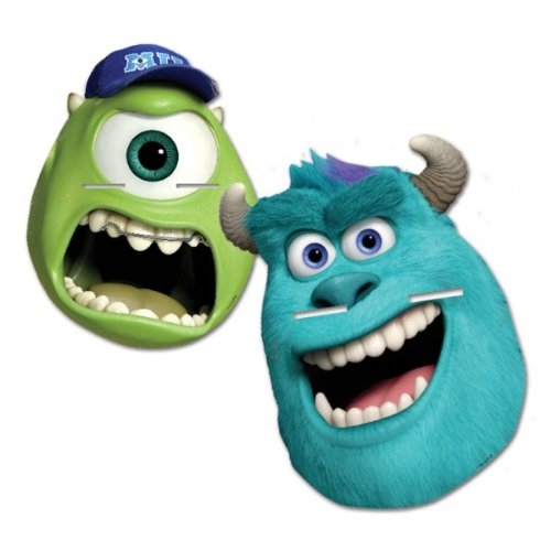 Disney Monster University 4 Pk Mask Party Accessories