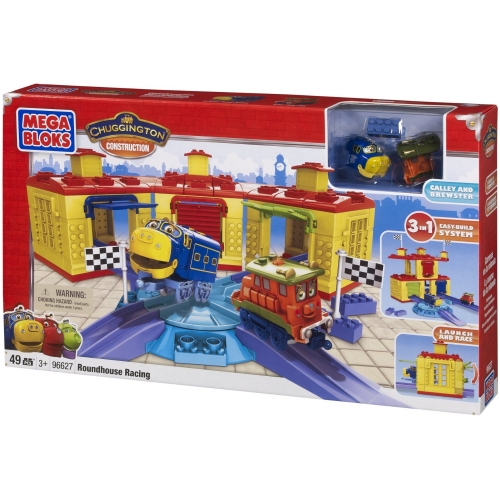 Mega Bloks 'Chuggington Construction' Round House Racing Toy
