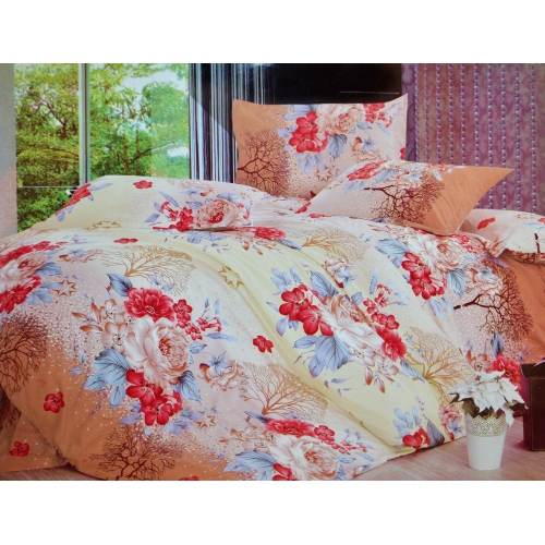 Ruby Floral Half Set Bedding Double Duvet Cover