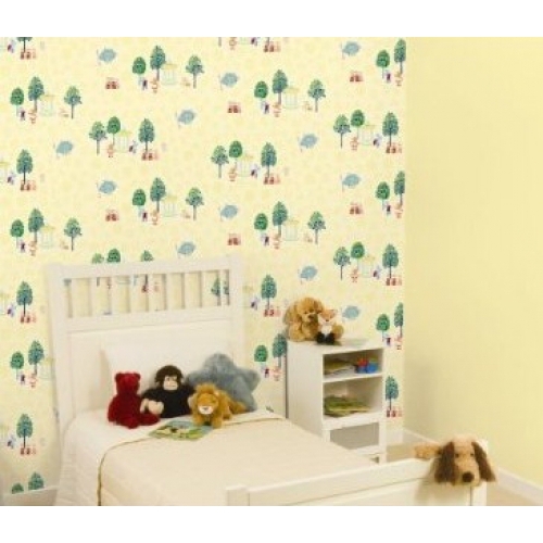 In The Night Garden Wallpaper 53 Repeat Wall Paper Decoration