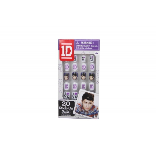 One Direction 1d Zayn 20 Pack Stick on Nails Girls Accessories