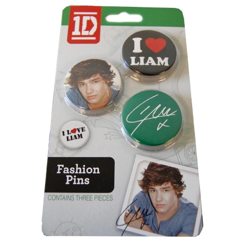 One Direction 'Liam' Fashion Pins Unisex Accessories