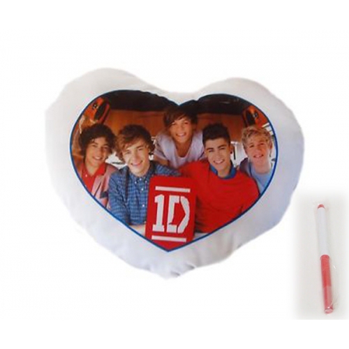 One Direction Small Autograph Pillow with Pen