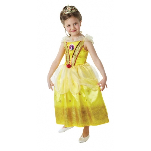 Disney Princess Belle Glitter Small 3 4 Years Costume