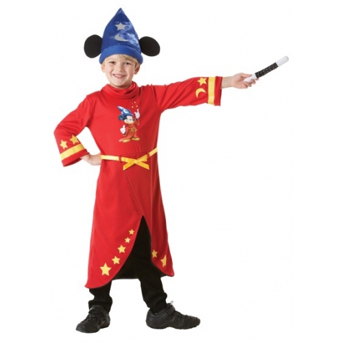 Disney Mickey Mouse Fantasia Large 7 8 Years Costume 0883028466177