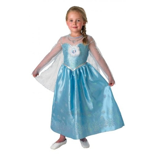 Disney Frozen Deluxe Elsa Medium 5 7 Years Costume