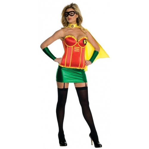 Secret Wishes Womens Robin Corset Medium Costume