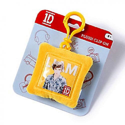 One Direction 'Liam' Plush Square Shaped Backpack Clip School Bag Rucksack