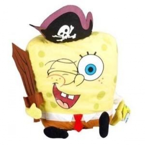Spongebob Squarepants Pirate Plush Soft Toy