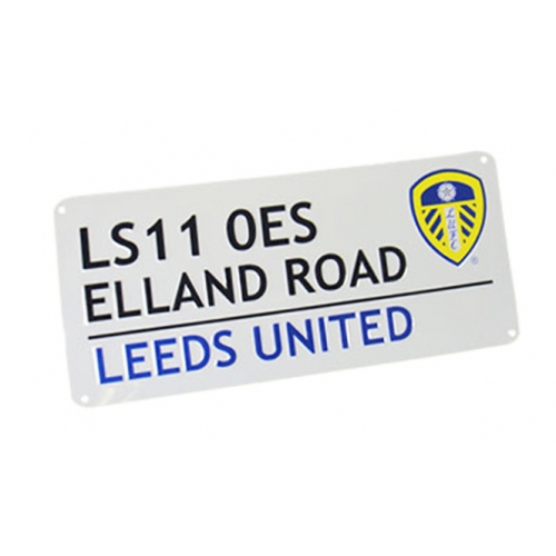 Leeds United Fc Football Street Sign Official Board