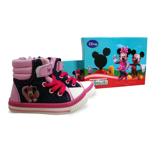 Disney Minnie Mouse Boots Baby Uk: 6 & Eur: 23 Shoes