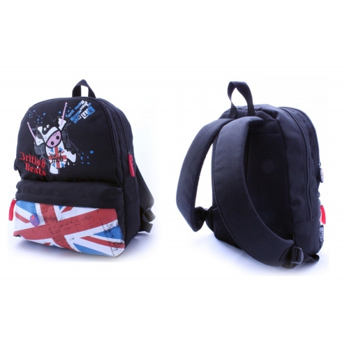 with It 'British Beats' School Bag Rucksack Backpack
