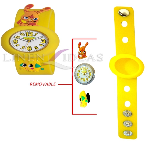 Moshi Monsters 'Katsuma' Yellow Wrist Watch