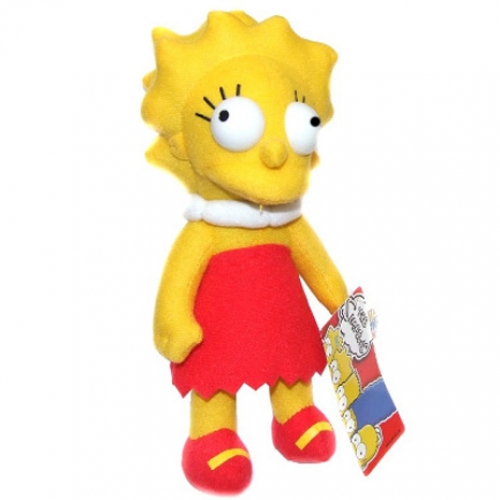 The Simpsons 'Lisa Simpson' 9 inch Plush Soft Toy