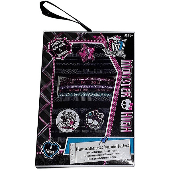 Disney Monster High New 8pk Hair Accessory Set Girls Accessories