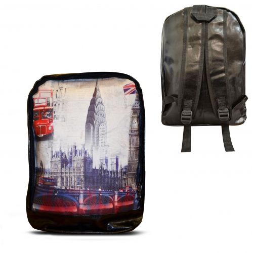Non Branded London School Bag Rucksack Backpack