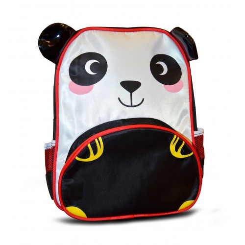 Non Branded Panda Front Pocket School Bag Rucksack Backpack
