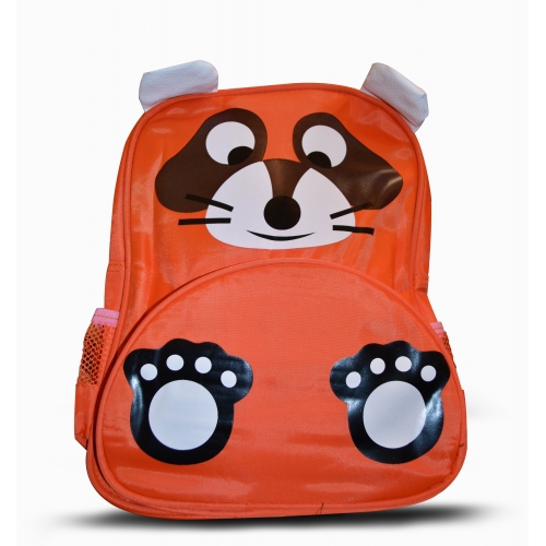 Non Branded Dog Paw Front Pocket School Bag Rucksack Backpack