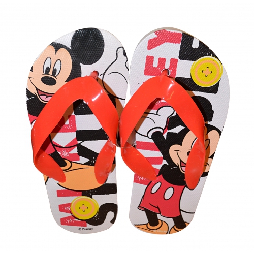 Disney 'Mickey Mouse' Summer Size 11-11.5 Flip Flops Footwear