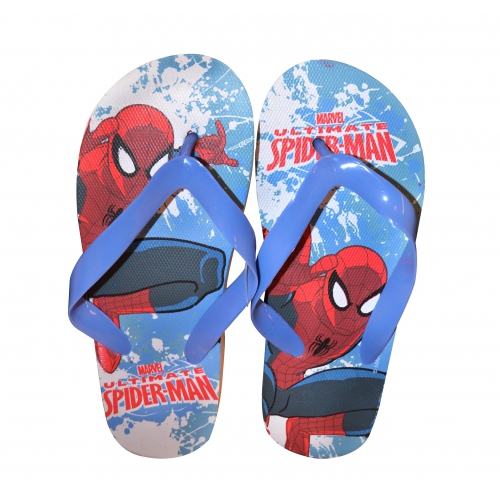 Marvel Ultimate 'Spiderman' Summer Size 7.5-8.5 Flip Flops Footwear