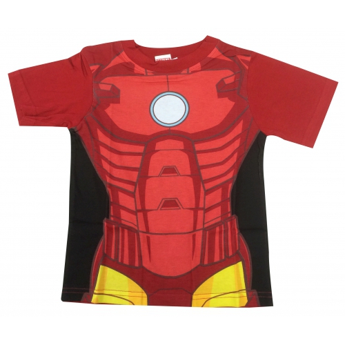 Marvel Avengers 'Iron Man' Red Round Neck 4 To 5 Years T Shirt