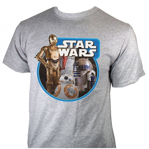 Disney Star Wars 'Grey' Printed 3 To 4 T Shirt