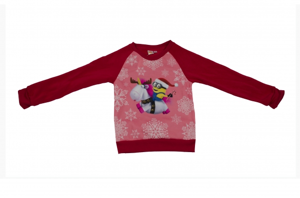 Despicable Me Minions 'Christmas' 6-7 Years Jumper