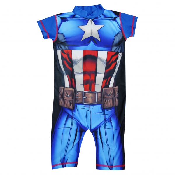 Captain America 1-2 Years Swimsuit Swimming Pool