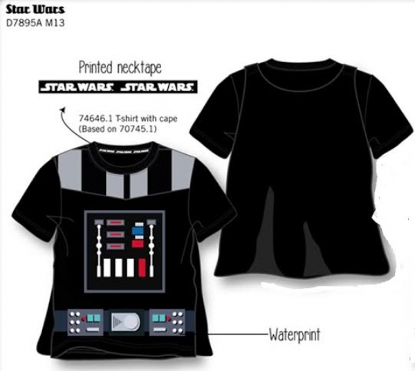 Darth Vader Novelty 4-5 Years T Shirt