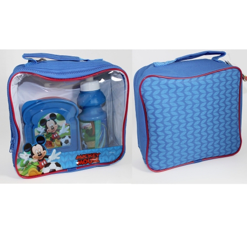 Disney Mickey Mouse School Lunch Bag Kit