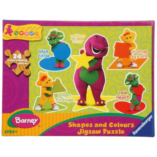 Barney 24 Piece Jigsaw Puzzle Game