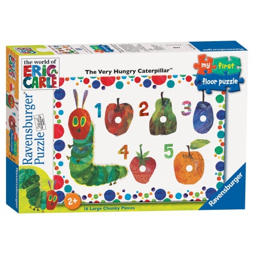 Hungry Caterpillar 'My First Floor' 16 Piece Jigsaw Puzzle Game