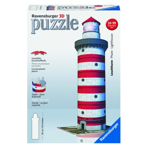 Lighthouse 3d 216 Pieces Jigsaw Puzzle Game