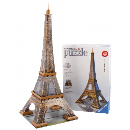 Eiffel Tower Paris 3d 216 Pieces Jigsaw Puzzle Game