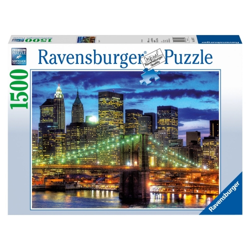 New York City Skyline 1500 Piece Jigsaw Puzzle Game