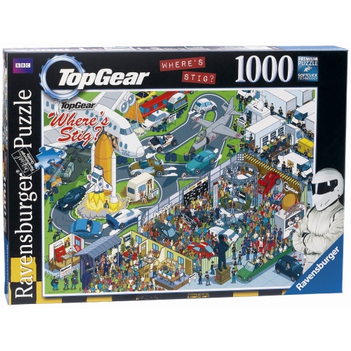 Top Gear Where' S Stig Studio 1000 Piece Jigsaw Puzzle Game