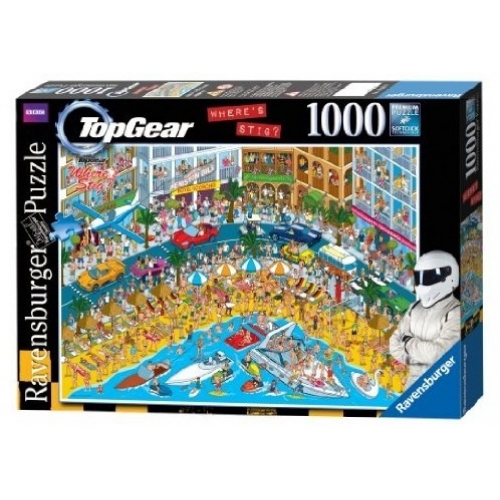 Top Gear Where Is Stig 1000 Piece Jigsaw Puzzle Game