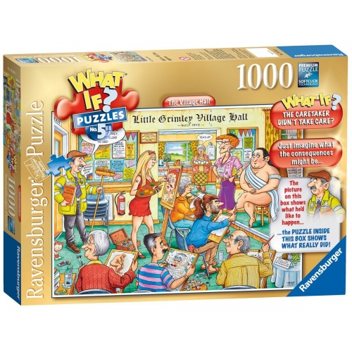 What If 'Tha Village Hall' 1000 Piece Jigsaw Puzzle Game