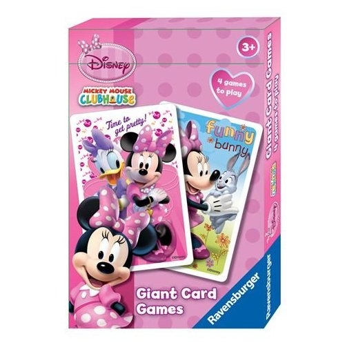 Disney Minnie Mouse Giant Card Game Puzzle