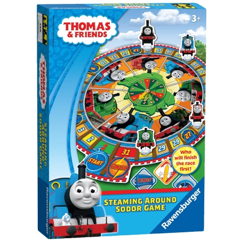 Thomas The Tank Engine Steaming Around Sodor Board Game Puzzle