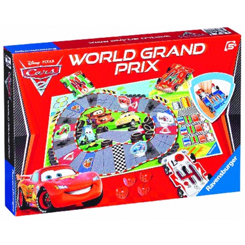 Disney Cars 2 'World Grand Prix' Board Game Puzzle