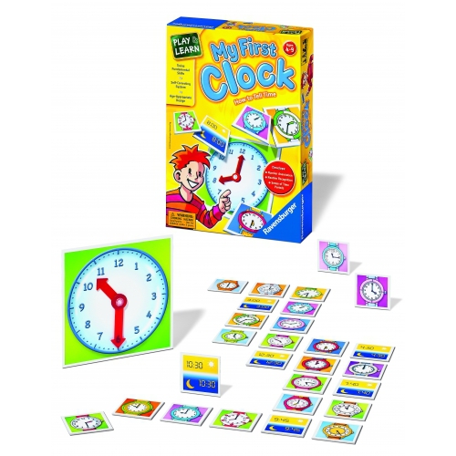 My First Clock 'How To Tell Time' Board Game Puzzle