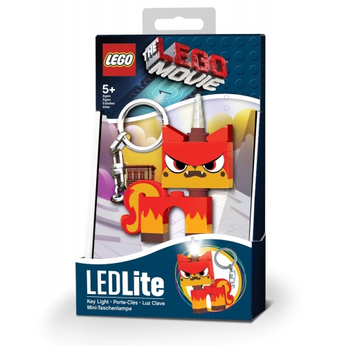The Lego Movie 'Angry Kitty' Keyring Led Light