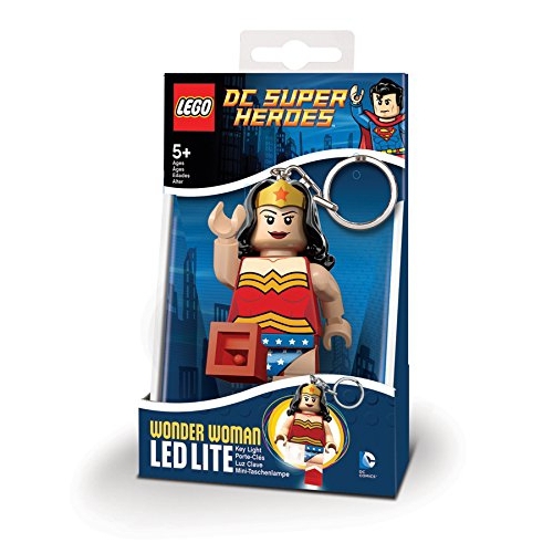 Lego Dc Super Heroes 'Wonder Woman' Keyring Led Light