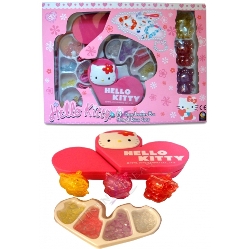 Hello Kitty 'My Heart' Jewellery Box Set Girls Accessories