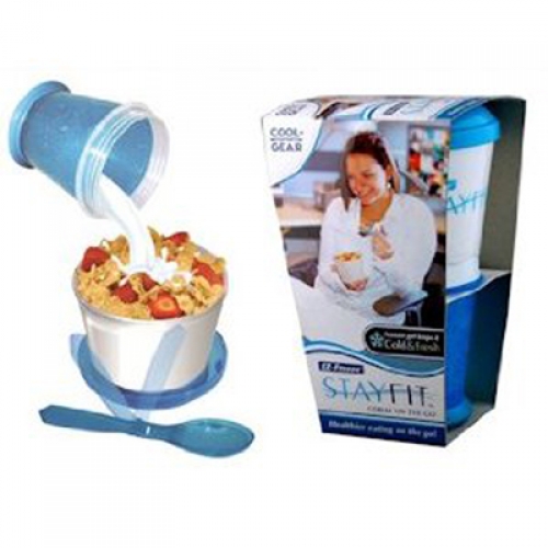 Ez Freeze Stay Fit Cereal on The Go Cool Gear