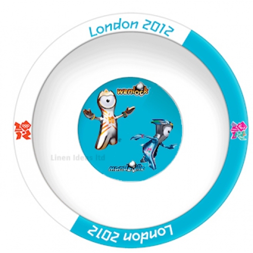 Mascot Olympics London 2012 Round Bowl