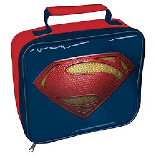 Superman Man of Steel School Rectangle Lunch Bag