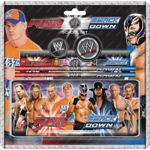 WWE Raw Smackdown School Set Stationery